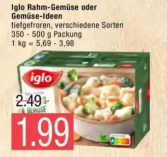 Marktkauf Iglo Rahm-Gemüse oder Gemüseideen 350-500g Angebot