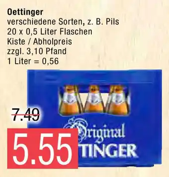 Marktkauf Oettinger 20x0,5L Angebot