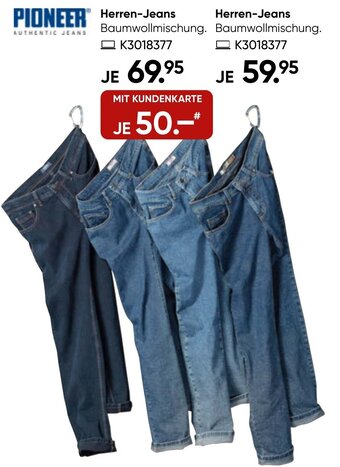 Galeria Pioneer Herren Jeans Angebot