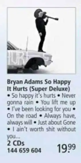 Weltbild Bryan adams so happy it hurts (super deluxe) Angebot