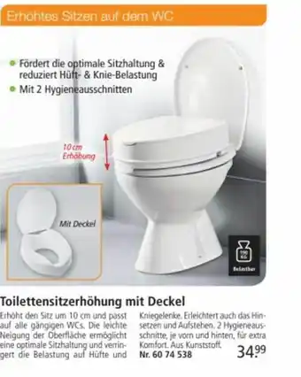 Weltbild Toilettensitzerhöhung mit deckel Angebot