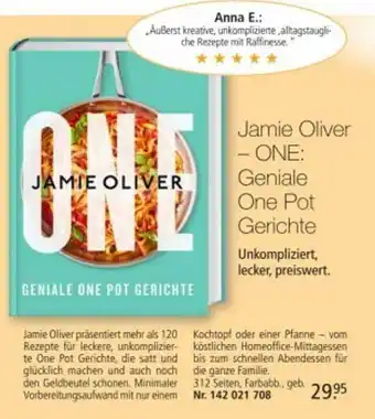 Weltbild Jamie oliver - one: geniale one pot gerichte Angebot