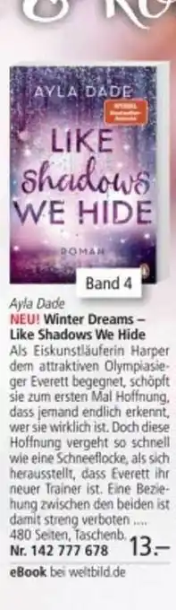 Weltbild Ayla dade winter dreams - like shadows we hide Angebot