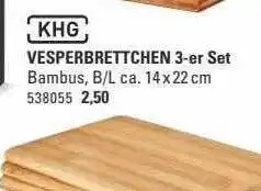 Höffner Khg vesperbrettchen 3er- set Angebot