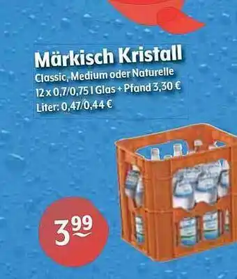 Getränke Hoffmann Märkisch kristall classic, medium oder naturelle Angebot