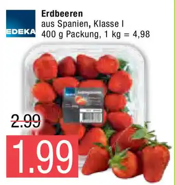 Marktkauf Edeka Erdbeeren 400g Angebot