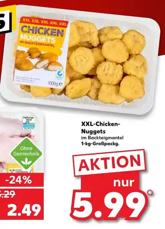 Kaufland XXL-Chicken Nuggets 1kg Angebot