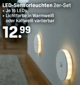 Rossmann LED Sensorleuchten 2er Set Angebot