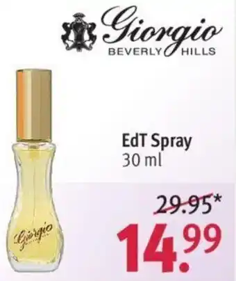 Rossmann Giorgio Beverly Hills EdT Spray 30 ml Angebot