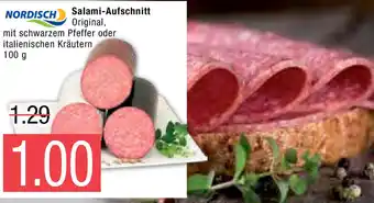 Marktkauf Nordisch Salami Aufschnitt 100g Angebot