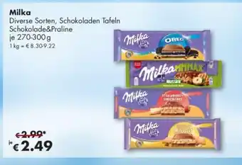 Travel Free Milka Schokolade 270-300g Angebot