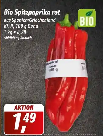 Simmel Bio Spitzpaprika rot Angebot