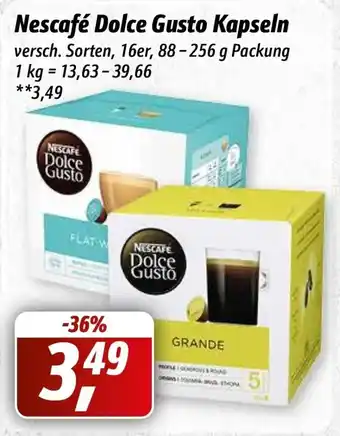 Simmel Nescafé Dolce Gusto Kapseln 88-256 g Packung Angebot