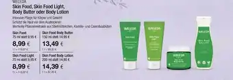 Vitalia Weleda skin food, skin food light, body butter oder body lotion Angebot