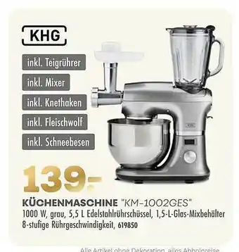 Möbel Kraft Khg küchenmaschine Angebot