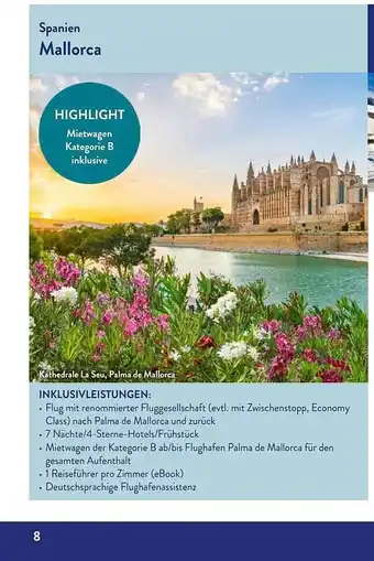 ALDI Nord Reisen Spanien mallorca Angebot