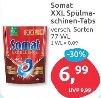 Budni Somat XXL Spülmaschinen Tabs 77 WL Angebot