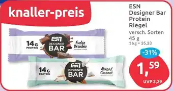 Budni ESN Designer Bar Protein Riegel 45 g Angebot