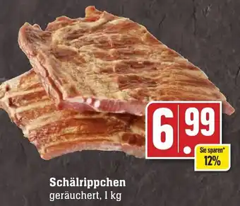 Edeka Neukauf Schälrippchen geräuchert 1 kg Angebot