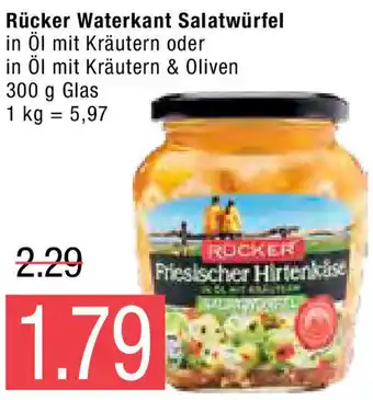 Marktkauf Rücker Waterkant Salatwürfel 300g Angebot