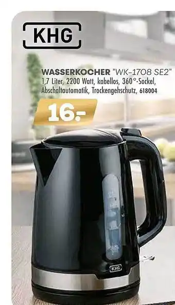 Möbel Kraft Wasserkocher khg Angebot