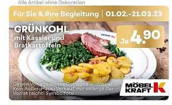 Möbel Kraft Grünkohl Angebot