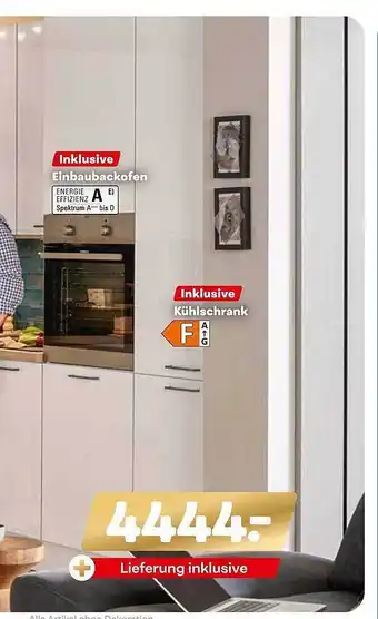 Möbel Kraft Einbaubackofen kühlschrank Angebot