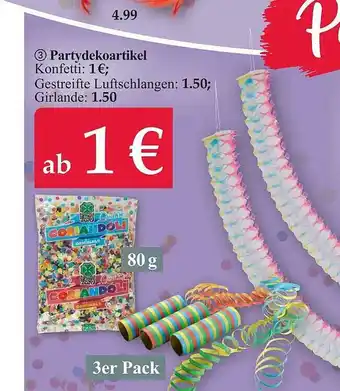 Woolworth Partydekoartikel Angebot