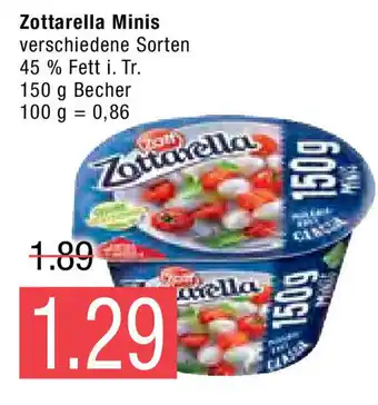 Marktkauf Zottarella Minis 150g Becher Angebot