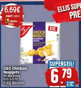 Elli Markt Chicken Nuggets 1kg Angebot