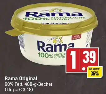 Edeka Neukauf Rama Original 400 g Becher Angebot