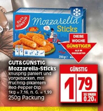 Elli Markt Mozzarella-Sticks 250g Angebot