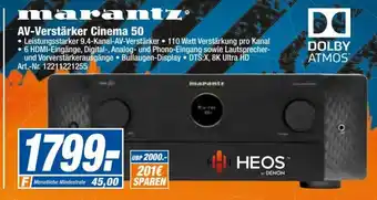 expert Techno Land Marantz AV-Verstarker Cinema 50 Angebot