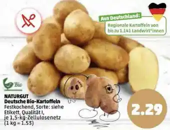 PENNY Naturgut Deutsche Bio Kartoffeln 1,5 kg Angebot