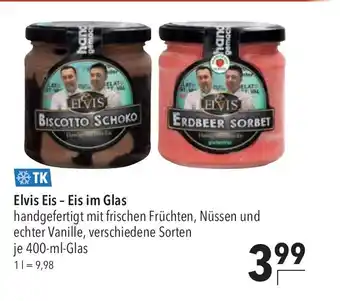 CITTI Markt Elvis Eis - Eis im Glas 400 ml Angebot