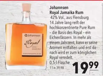 CITTI Markt Johannsen Royal Jamaika Rum 500ml Angebot