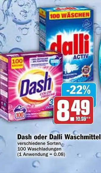 AEZ Dash oder dalli waschmittel Angebot