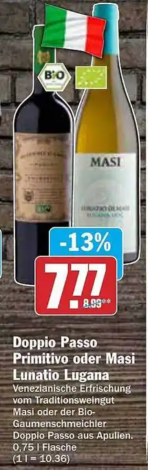 AEZ Doppio passo primitivo oder masi lunatio lugana Angebot