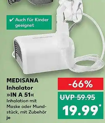 Kaufland Medisana inhalator „in a 51“ Angebot