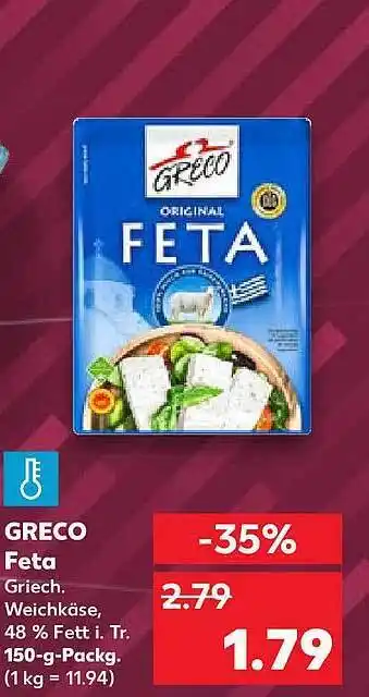 Kaufland Greco feta Angebot