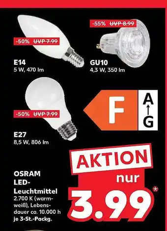 Kaufland Soram led-leuchtmittel Angebot