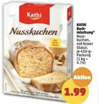 PENNY Kathi Backmischung 450 g Packung Angebot