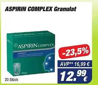 Easy Apotheke Aspirin complex granulat Angebot
