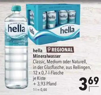 CITTI Markt Hella Mineralwasser 12*700ml Angebot