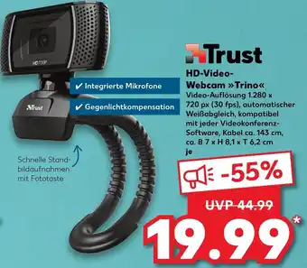 Kaufland Trust HD Video Webcam Trino Angebot