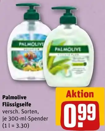 REWE Palmolive Flüssigseife 300 ml Spender Angebot