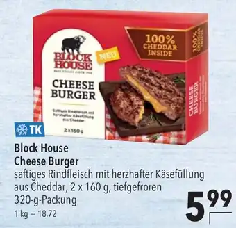 CITTI Markt Block House Cheese Burger 320g Angebot