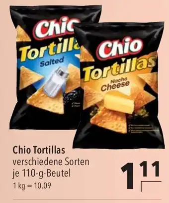 CITTI Markt Chio Tortillas Chips 110g Angebot