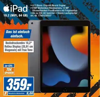 expert Techno Land Apple ipad 10.2 (wifi, 64gb) Angebot