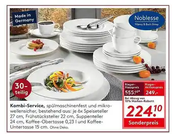 Möbel Rieger Kombi-service noblesse Angebot